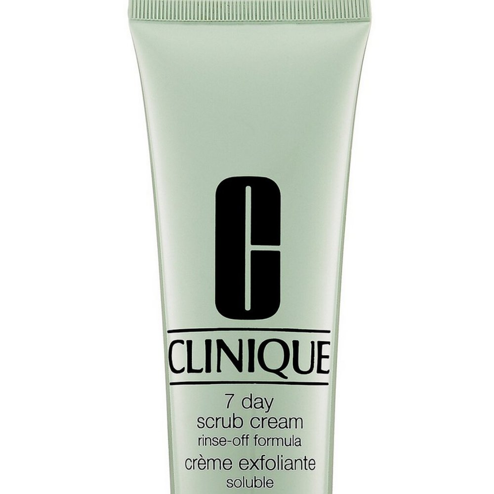 NWT Clinique 7 Day Face Scrub Cream Rinse-Off Formula